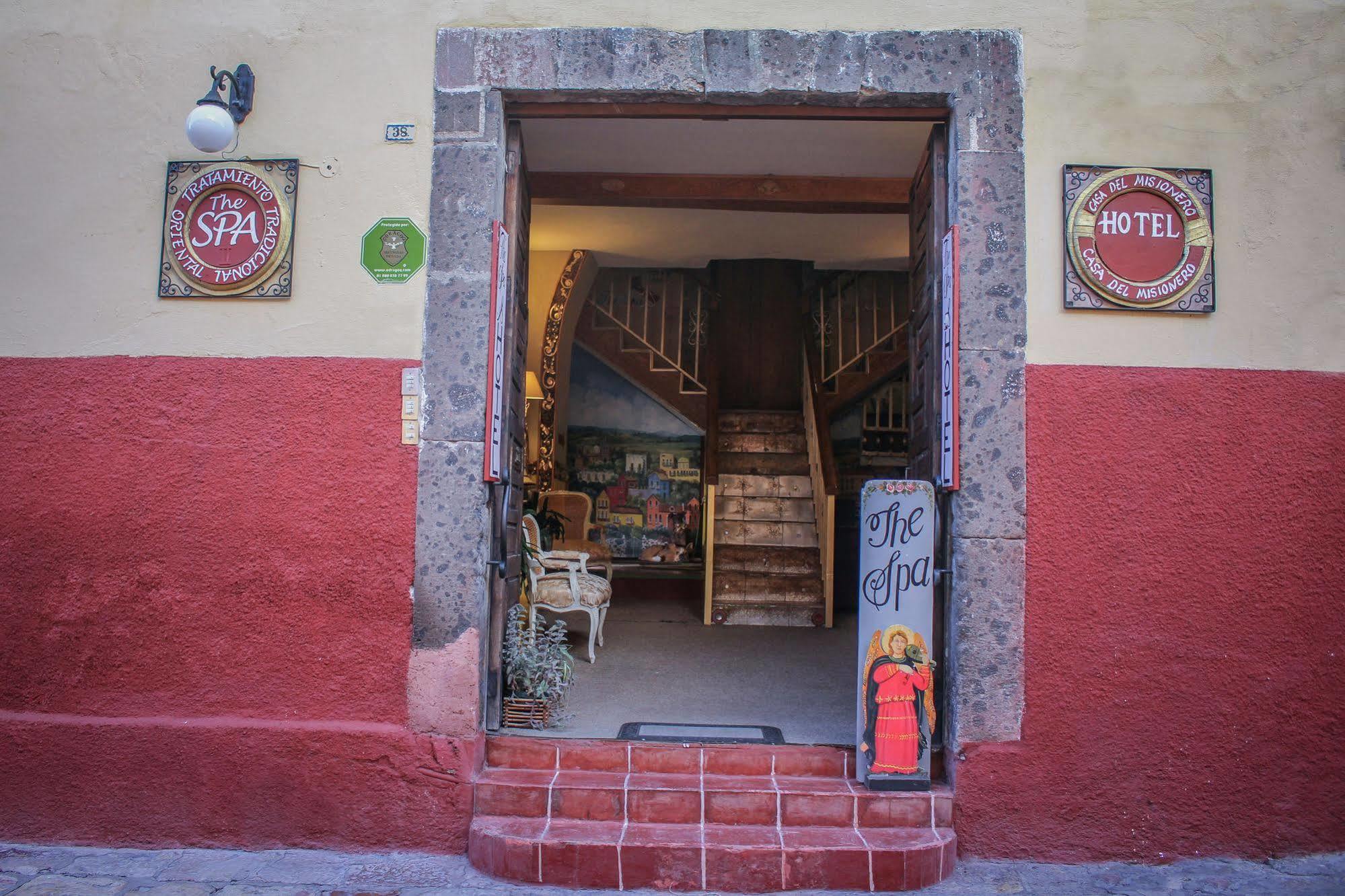Hotel Casa Del Misionero San Miguel de Allende Dış mekan fotoğraf